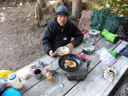 Pete and his pancakes